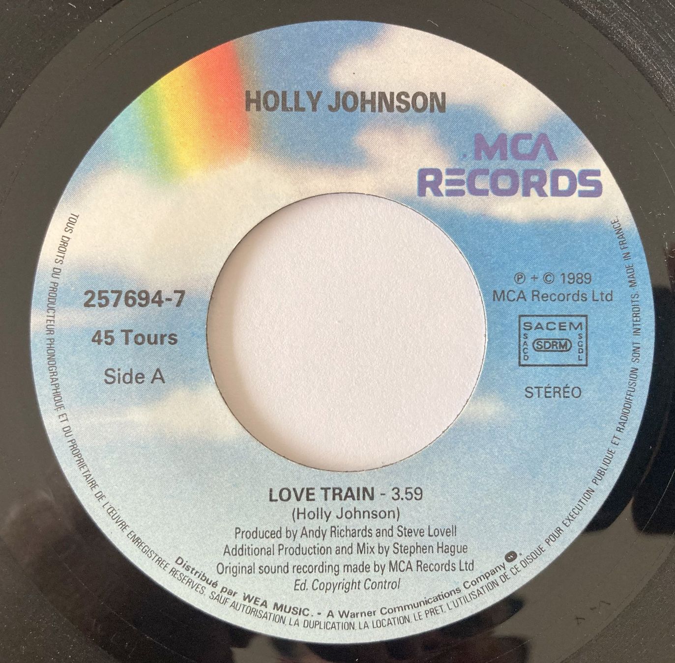Dischi in vinile: HOLLY JOHNSON - LOVE TRAIN – Usato da Bottens venduto da hotter-than-hell 2