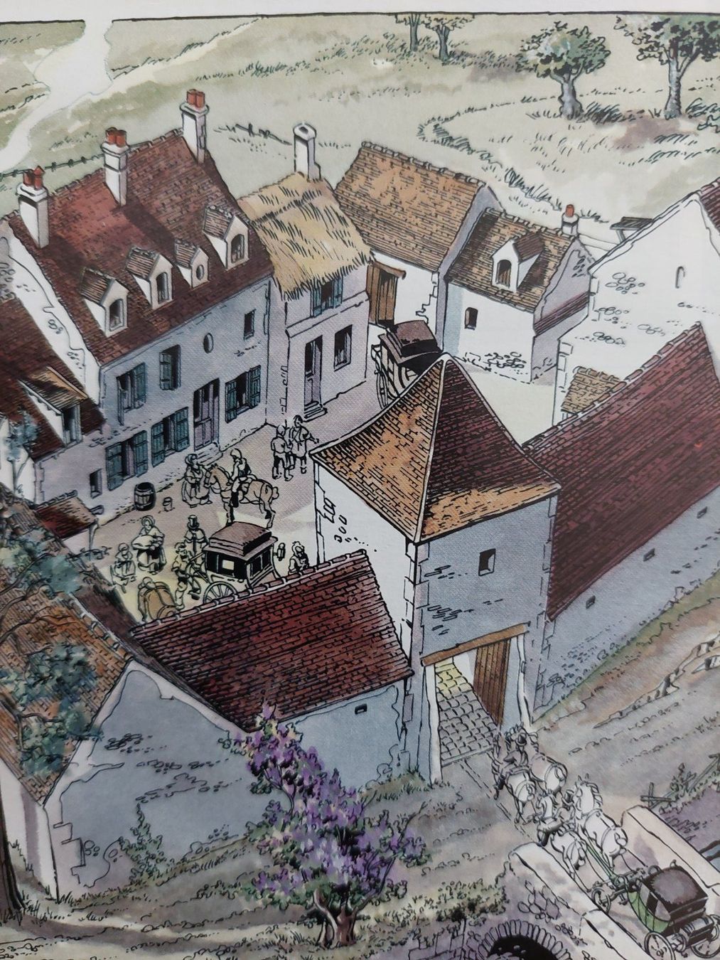 Fumetti: Le Postillon T.3 Le Chant Des Escoliers EO 1992 TBE – Usato da Genève venduto da Blu_BD 3