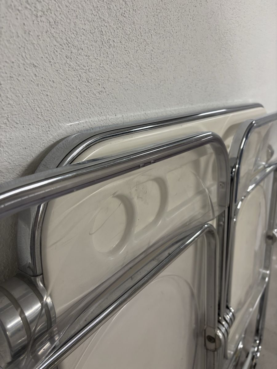 Set di tavolo e panche: 2x Plia Stuhl mit Plia Tisch – Usato da Küsnacht ZH venduto da Quiti 5