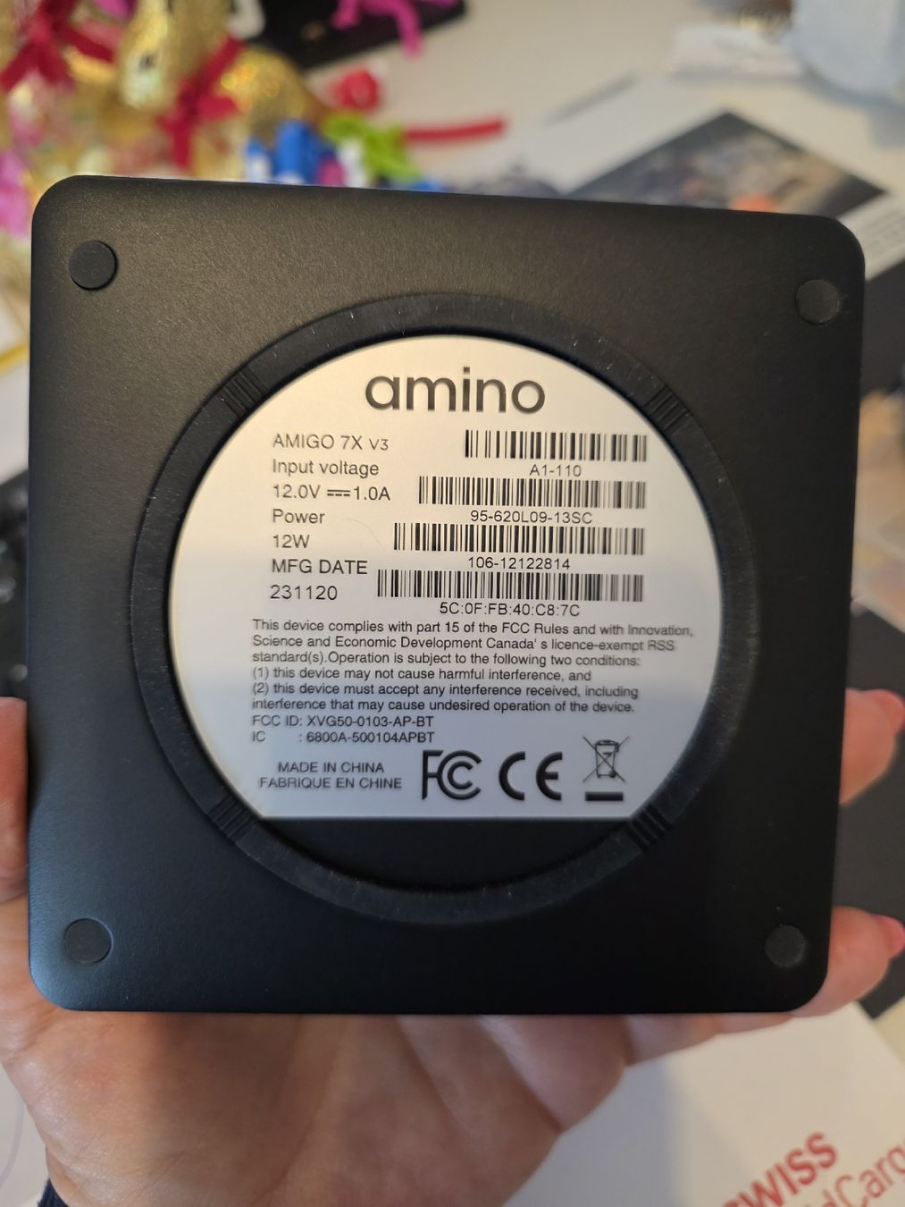 Lettore multimediale & Streamer: Amino AMIGO 7X v3 Streaming Player - gebraucht – Usato da Bottighofen venduto da saemi-joe 1