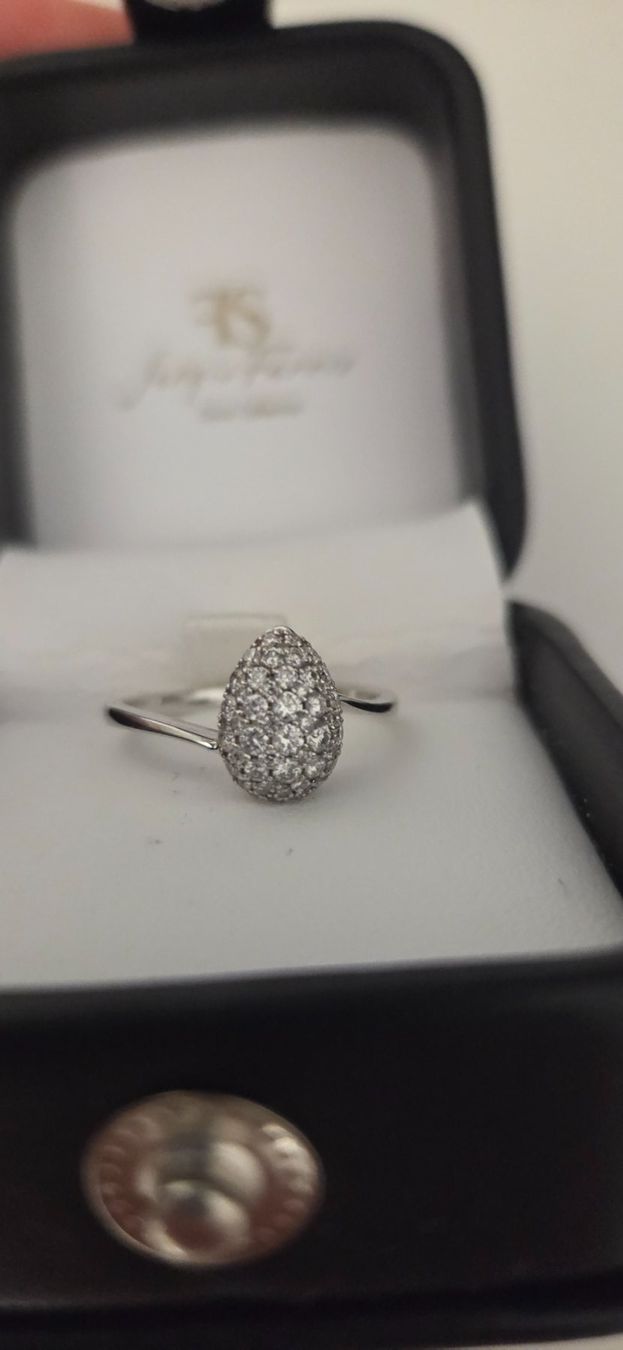 Anelli: Komplett neu! 18 Karat Diamant Ring – Nuovo e nell'imballaggio originale da St. Urban venduto da kun_9gl9 4