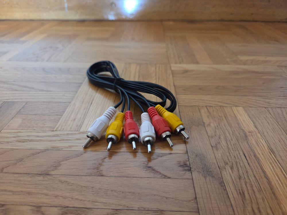 INLINE - Câble Cinch Audio-vidéo 3x Cinch M-M 3m