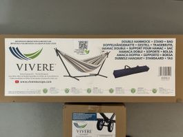 Vivere Doppelhängematte mit Gestell
