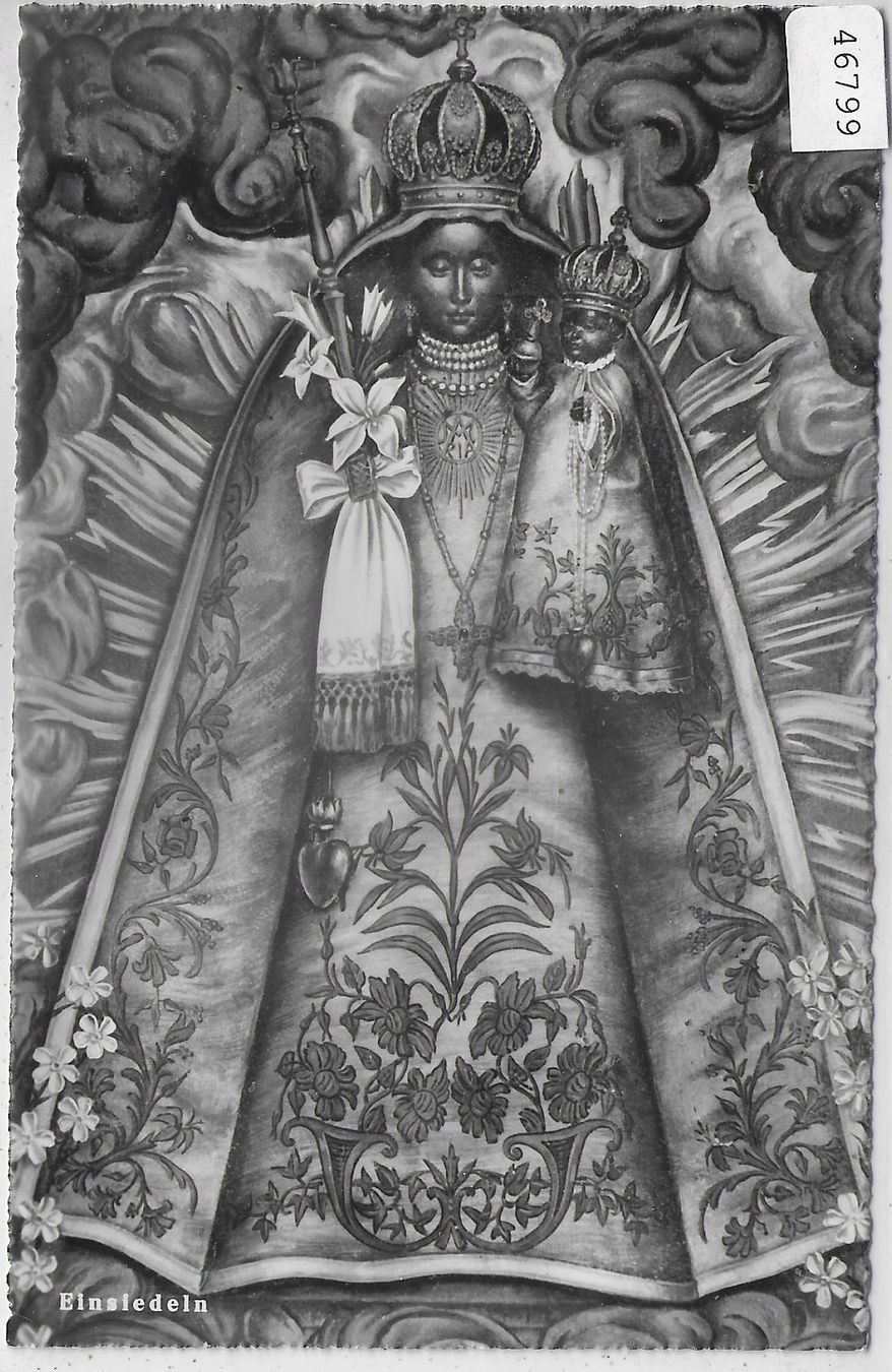 Cartoline postali: Einsiedeln - Madonna – Usato da Ettingen venduto da Kartenplanet