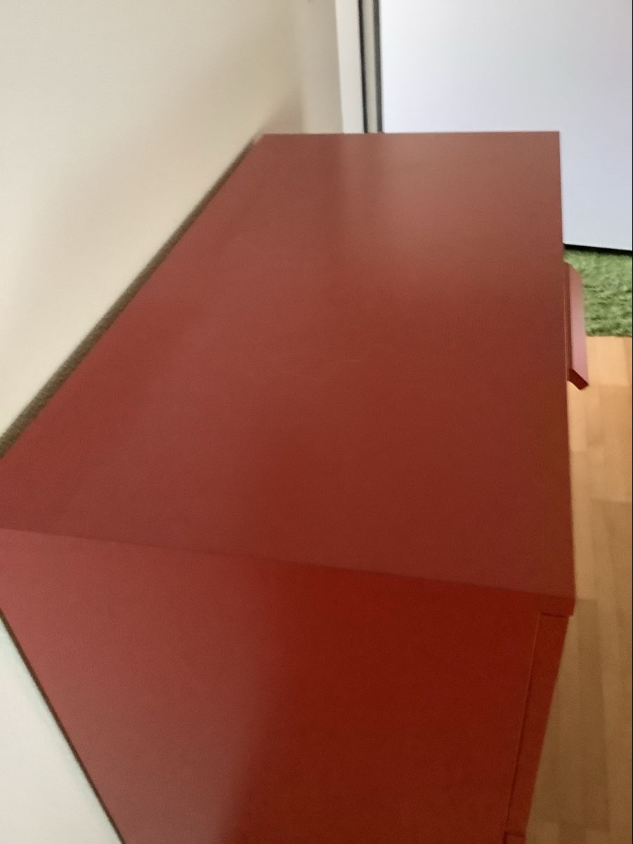 Ikea Commodes: Kommode rot 3 Schubladen guter Zustand – D'occasion à Baar par Gonza 2