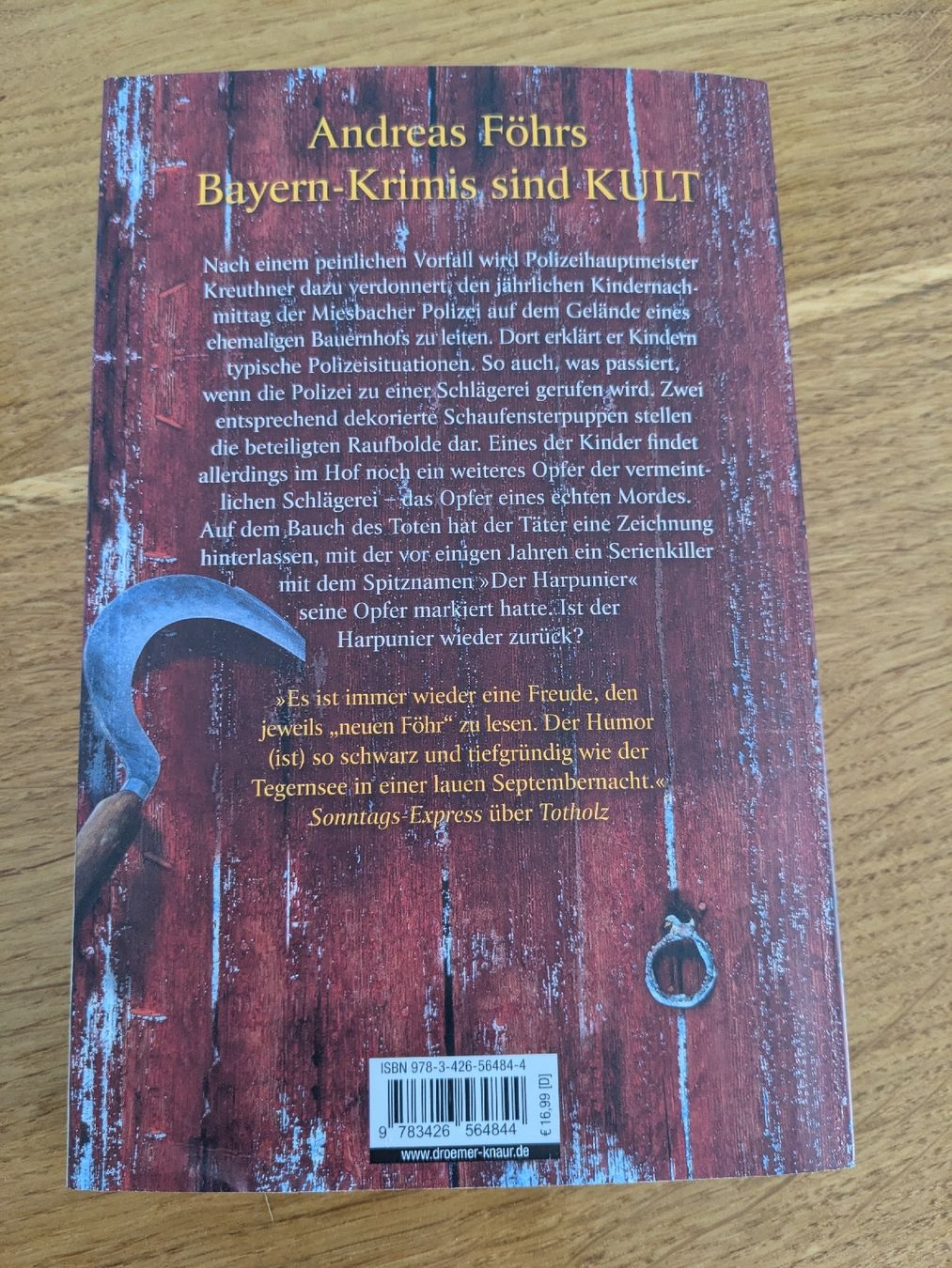 Libri: Andreas Föhr: Bodenfrost – Usato da Wohlen AG venduto da merkur0300 1