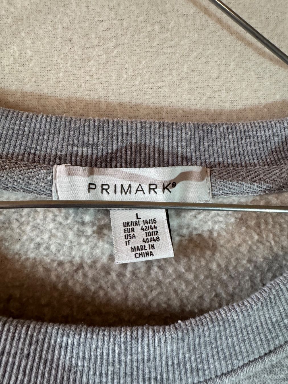 Maglioni & Felpe: Grauer Pullover von Primark Gr. L – Usato da Grosswangen venduto da SALE_SALE_SALE 1