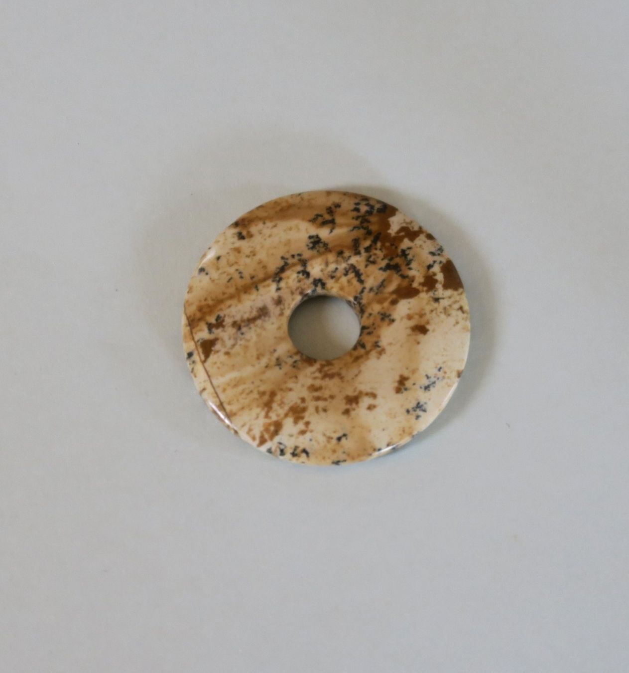 Ciondoli: Anhänger Donut Landschaftsjaspis – Nuovo (secondo la descrizione) da Brittnau venduto da marlenestone 1