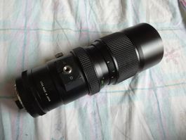 VIVITAR KONICA F75-260MM 1:4.5 MF ANTIK LENS.LÄÜFT-JAPAN