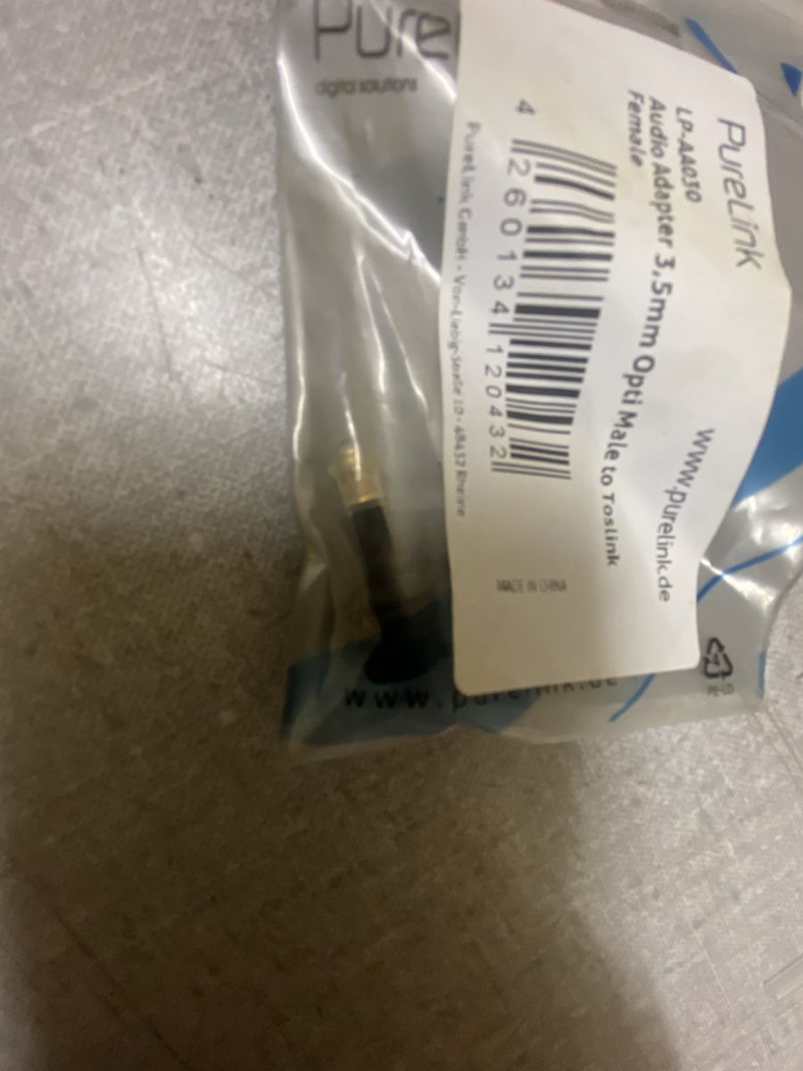 Unità & Adattatore: Purelink Audio Adapter 3.5mm – Nuovo (secondo la descrizione) da Grossdietwil venduto da mahsoumi 1