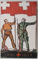 Bundesfeierpostkarte Nr.17- 1917 - Vaterland, nur dir