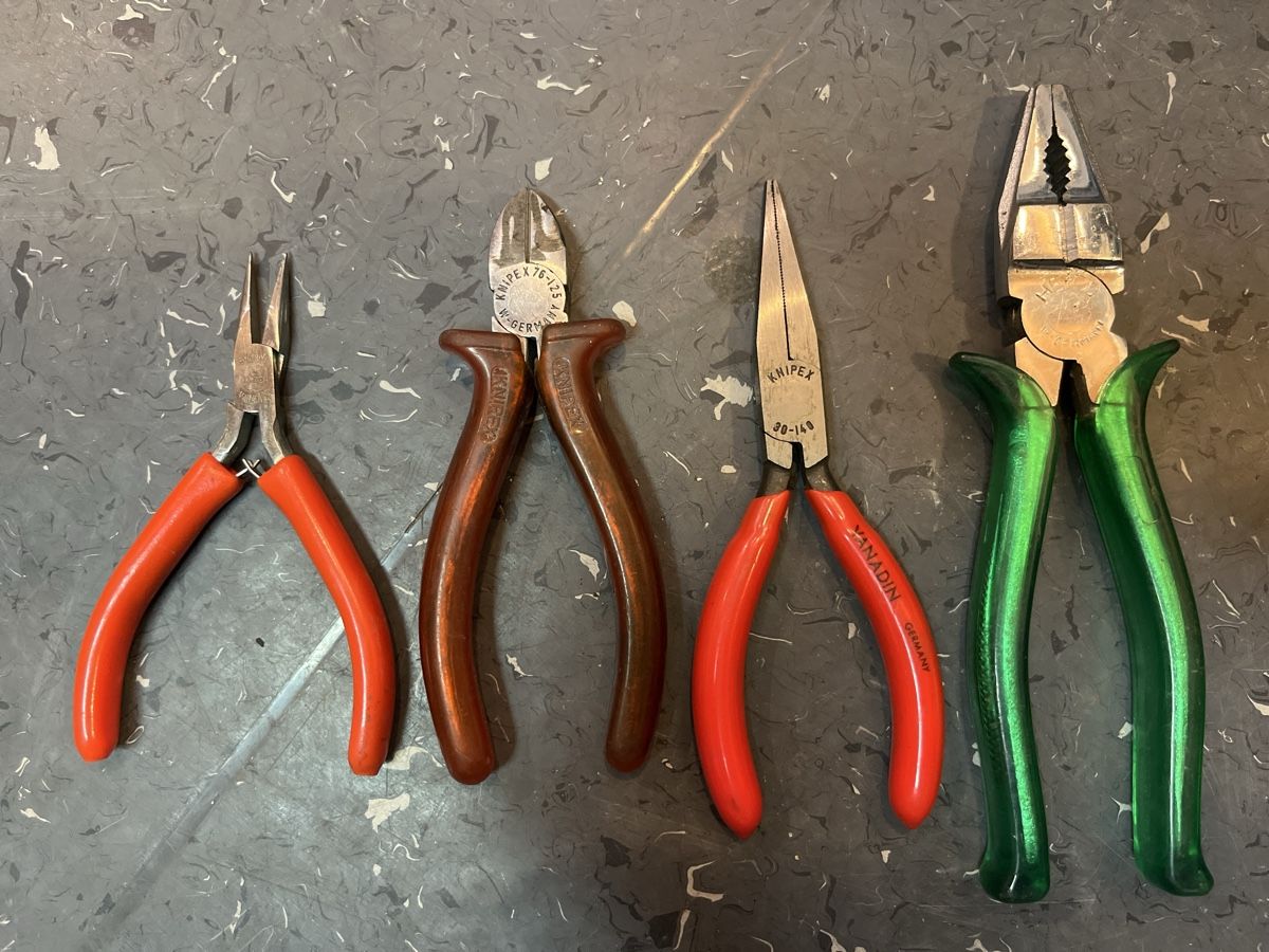 Knipex Alle Werkzeuge: Zangenset Knipex, Heyco, Garant – Gebraucht aus Münchenstein von robit01