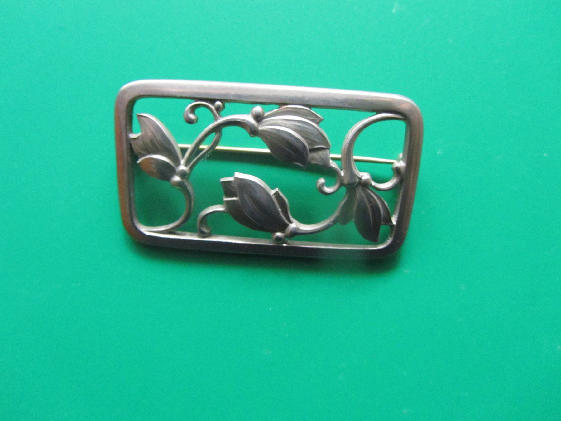Jensen Broschen & Nadeln: Jugendstil Broche-G.Jensen und Wendel-Silber – Gebraucht aus Luzern von Lucernauno 4