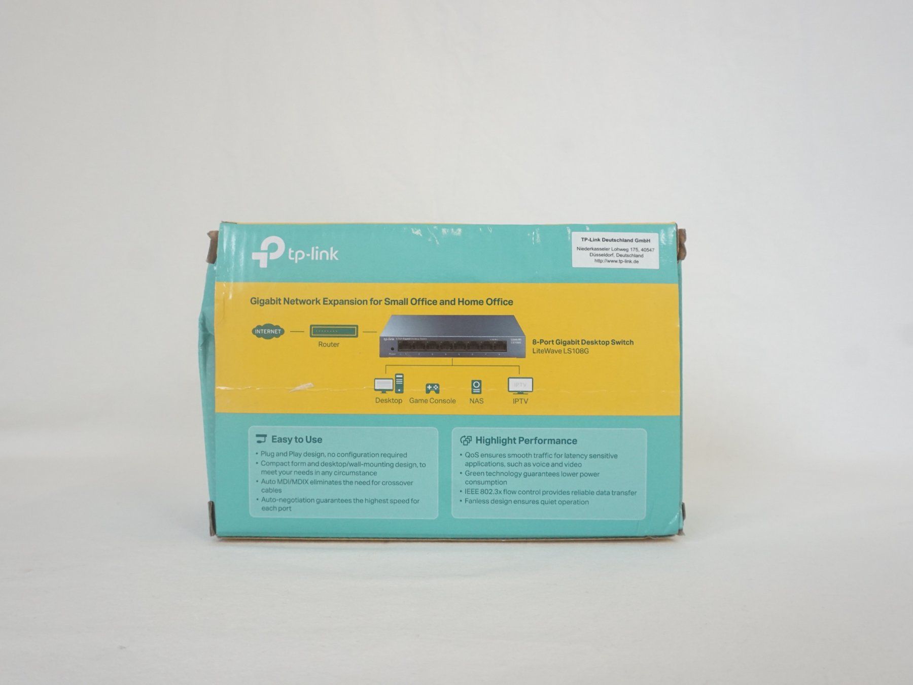 TP-Link Modems & Router: tp-Link 8-Port Gigabit – Neu (gemäss Beschreibung) aus Pratteln von Restwert_Pratteln 1