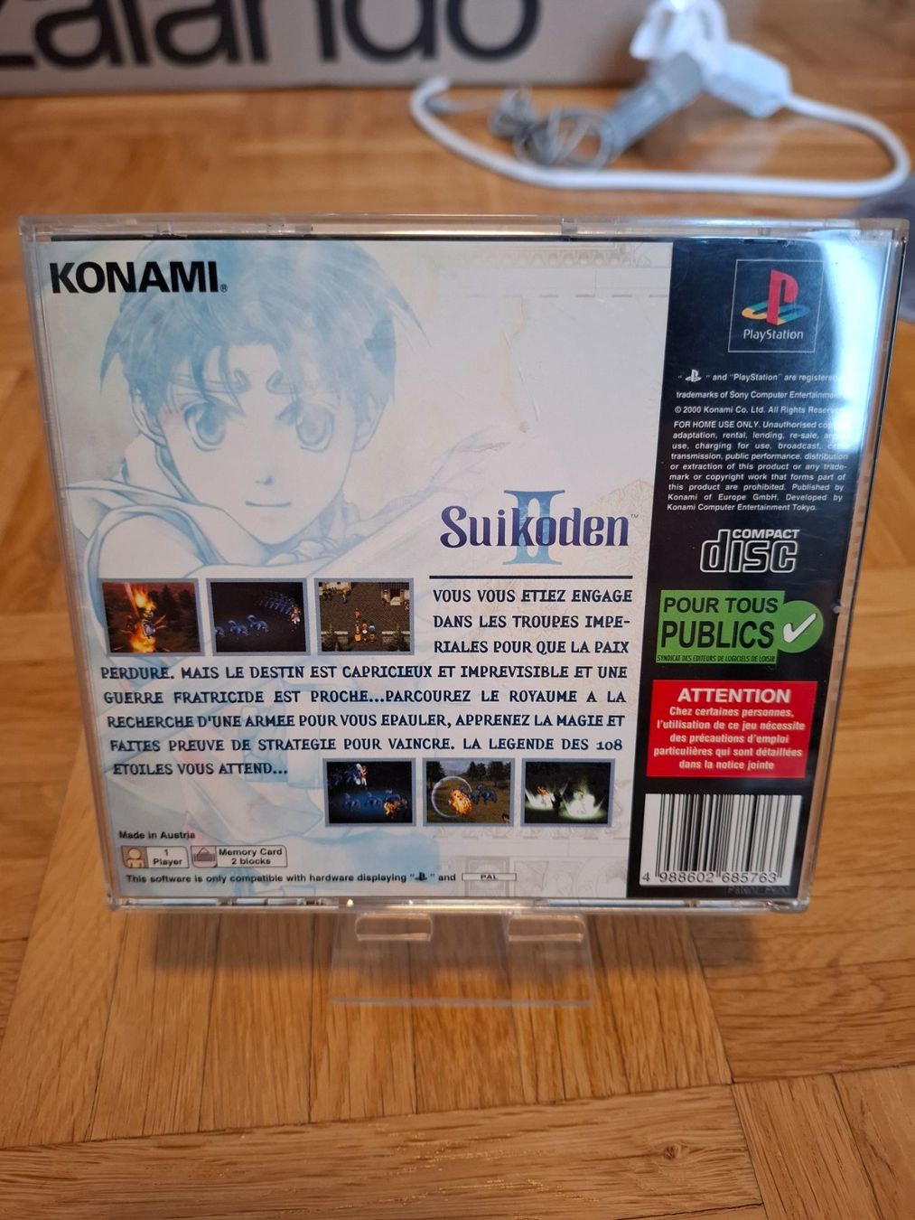 Giochi: Suikoden II Komplett (CIB) – Usato da Gipf-Oberfrick venduto da Konsolen_Colin 1