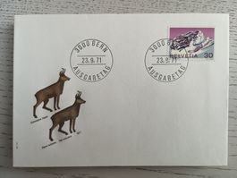 1971 FDC Alpen Les Diablerets
