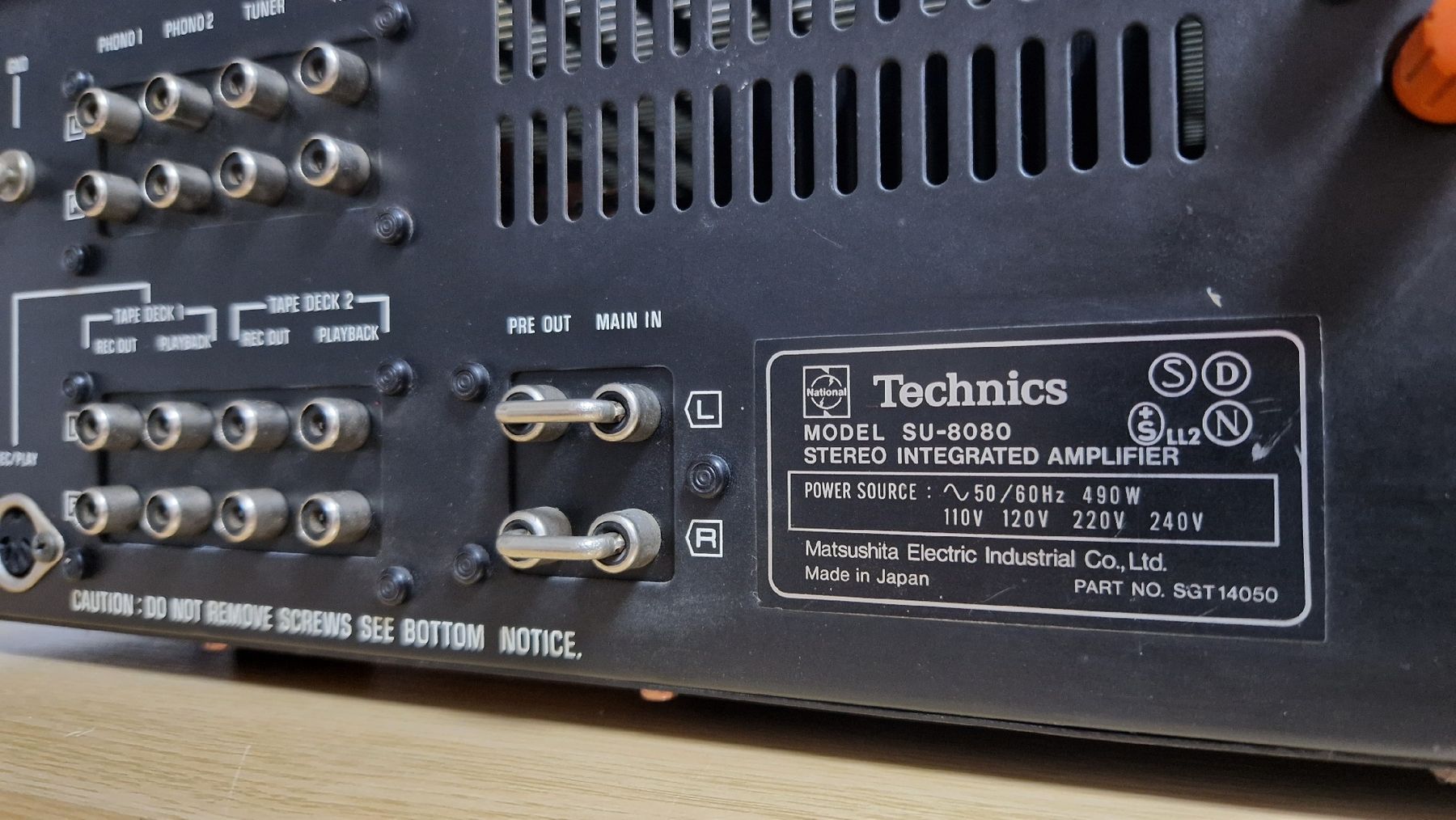Technics SU-8080 (Gebraucht) in Arbon für CHF 270 – nur Abholung