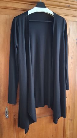 Cardigan für Sommer schwarz Gr. 36/38 NEU