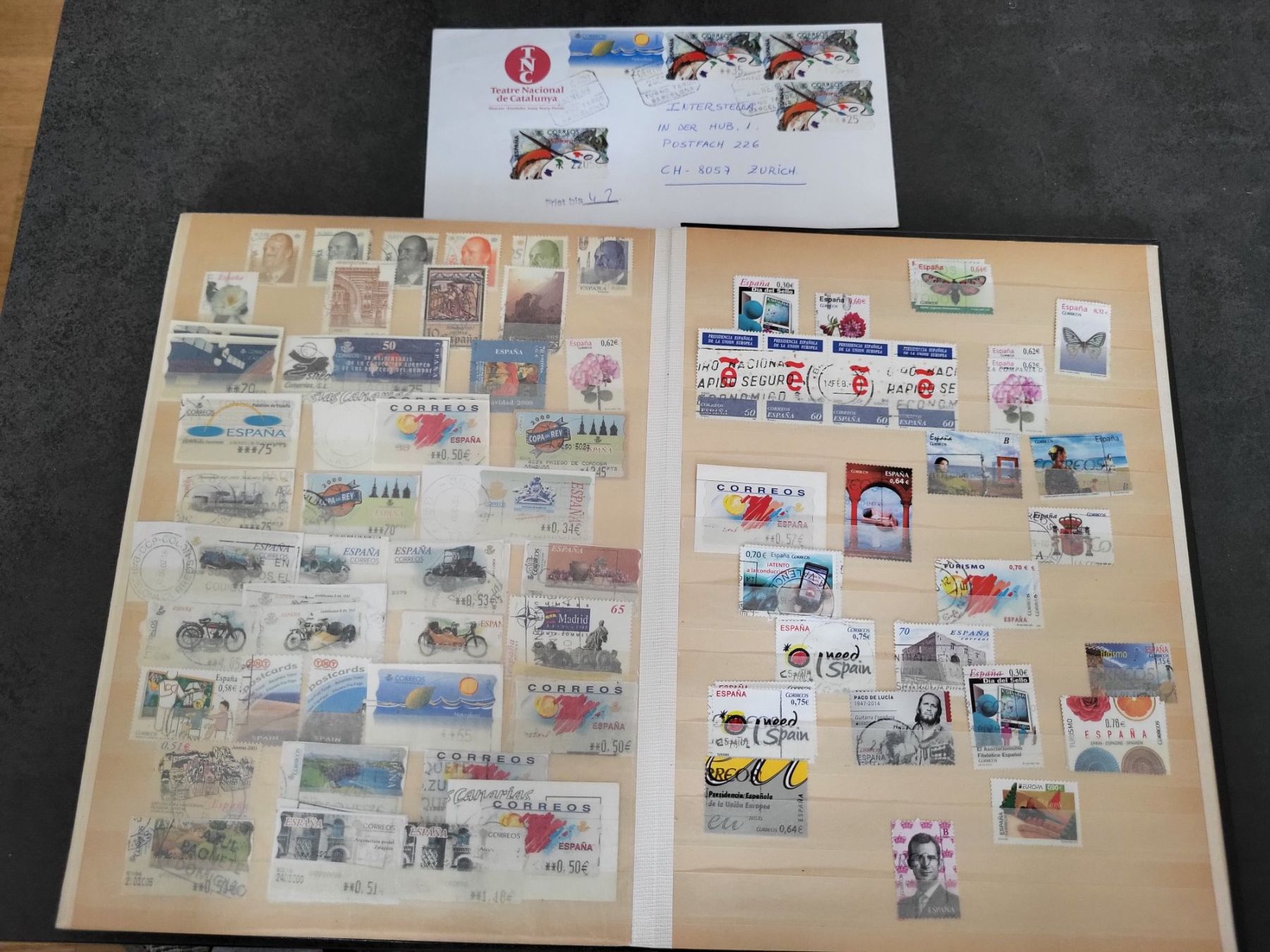 Tutti i francobolli: Sammlung Album - Spanien – Usato da Rümlang venduto da Turrin 8
