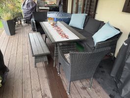 Rattan  Lounge