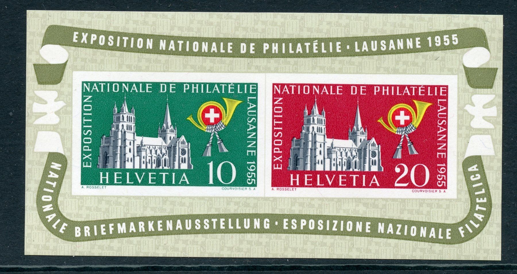 Alle Briefmarken: Zst W 35 postfrisch – Gebraucht aus Steffisburg von Charlamov
