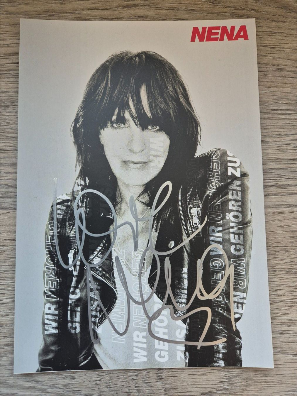 Autografi: Autogrammkarte Nena Originalunterschrift – Nuovo (secondo la descrizione) da Eglisau venduto da nicij79
