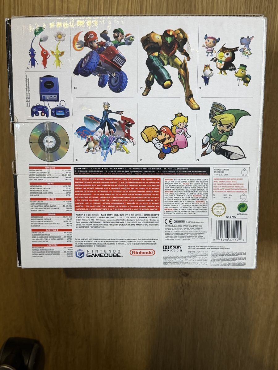 Nintendo Console: Nintendo Gamecube Pearl White Edition OVP Bundle, zelda, S.M – Usato da Carrouge VD venduto da RETRO-GAME-97 3