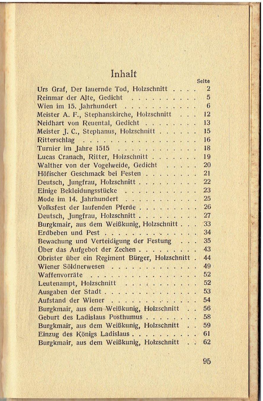 Bücher: Wiener Historien – Gebraucht aus Flims - Dorf von Stagediver 3