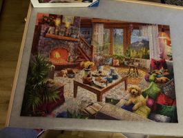 Puzzle Cozy Cabin 1000 Teile