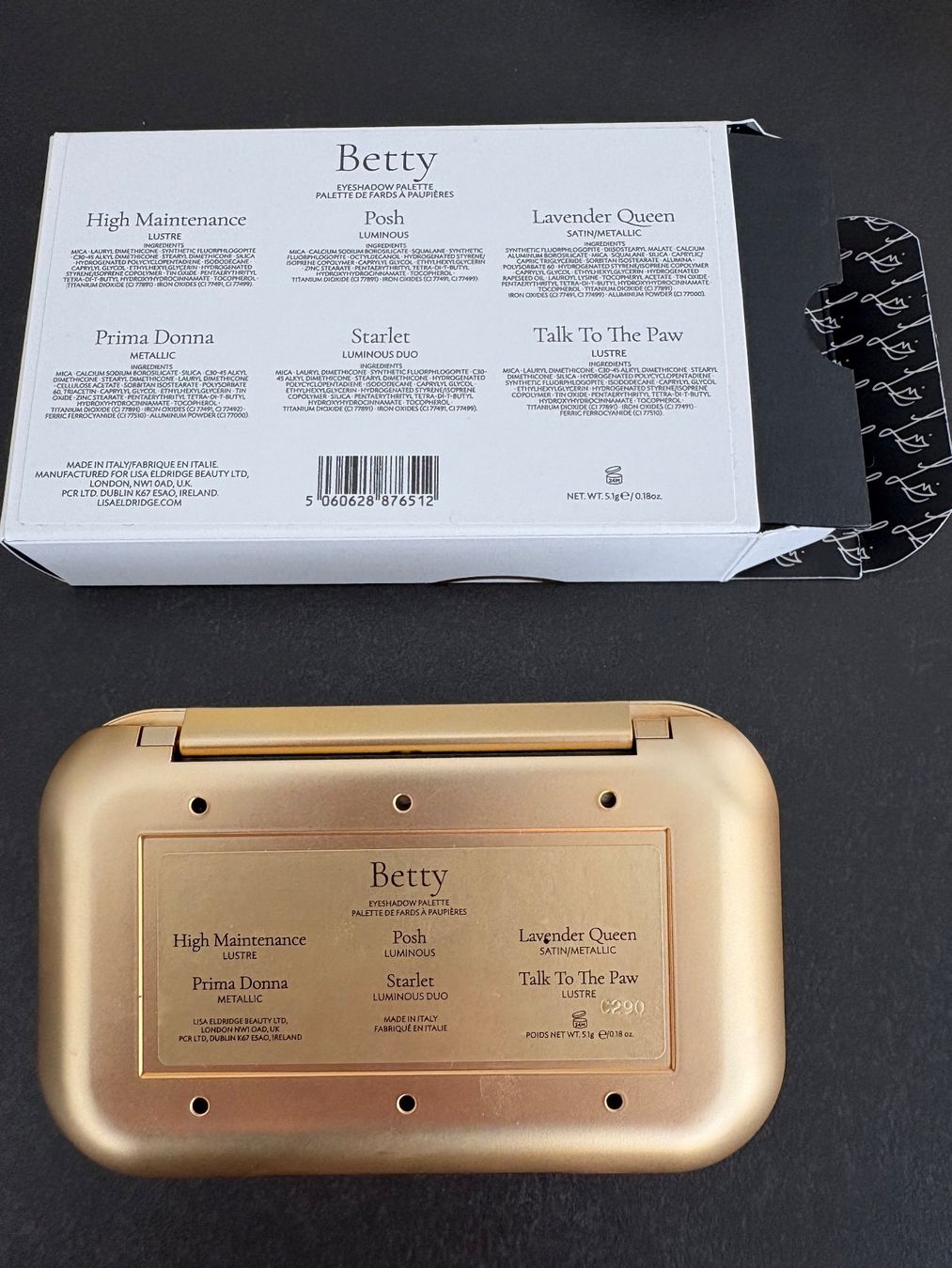 Make-up: Lisa Eldridge Betty Lidschatten Palette – Usato da Wohlen AG venduto da kissne4 2