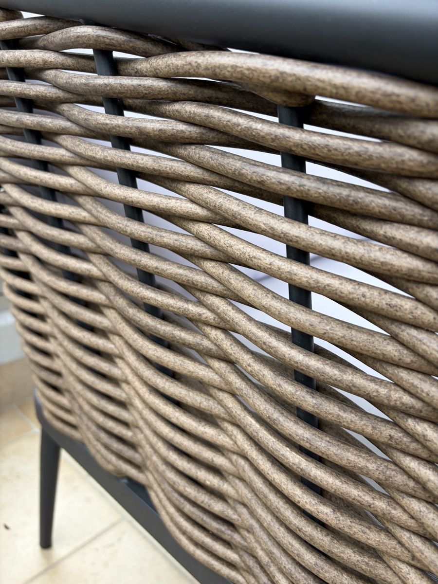 Sofas: Balkonmöbel Set 4-teilig Rattanoptik – Defekt aus Leuggern von AquisStar 1