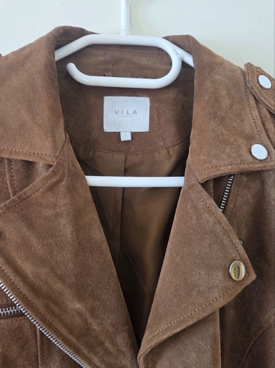 Vila Giacche: Lederjacke in braun, Grösse L – Usato da Urtenen-Schönbühl venduto da Lalablue 1