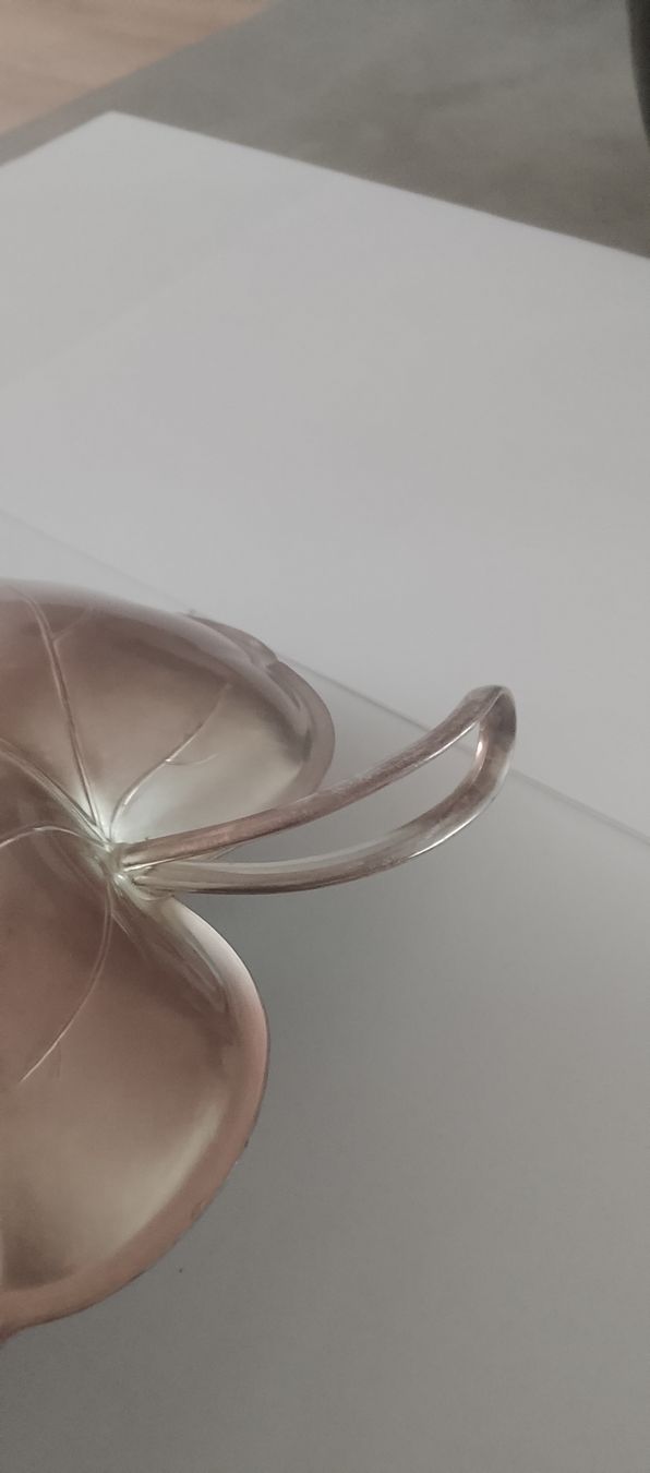 Plateaux: Schale Blattform versilbert Vintage  – D'occasion à Oberriet SG par snj_bjb7 5