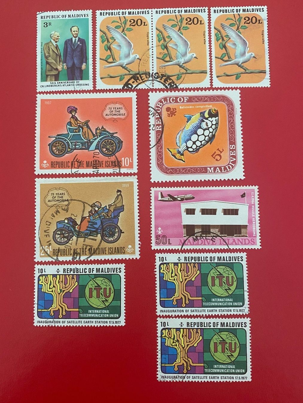 Tutti i francobolli: Timbres - Maldives – Usato da Petit-Lancy venduto da Solcarm