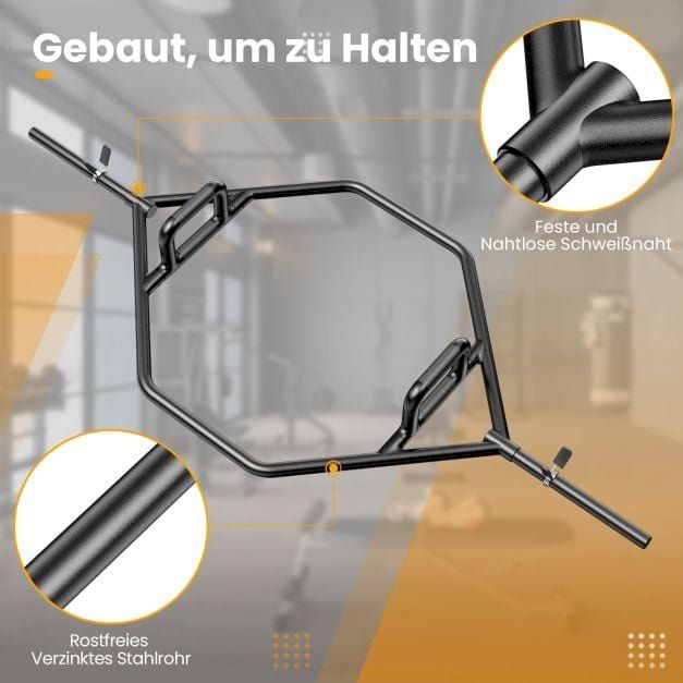 Hanteln & Gewichte: Trap Bar 25mm Aufnahme Schwarz – Neu und originalverpackt aus Bottighofen von zaap 2