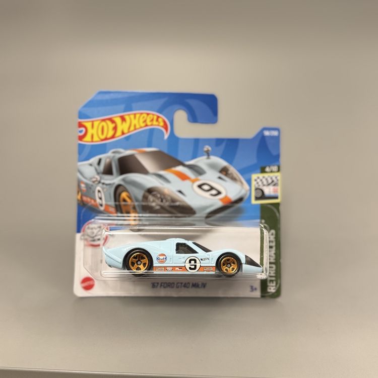 Hot Wheels Ford GT40 #9 Retro Racers 1:64 (Neu (gemäss Beschreibung ...