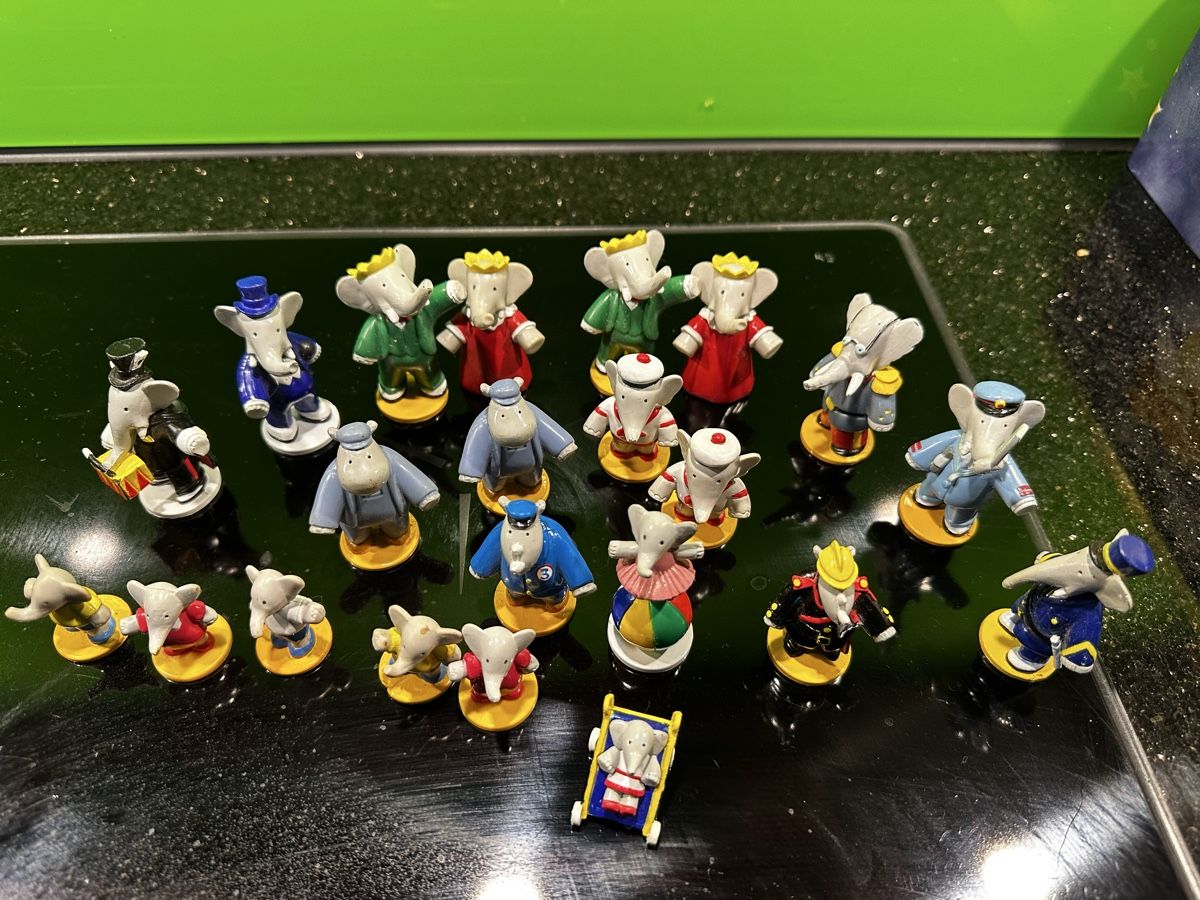 Statuette: Benjamin Bluemchen Figuren, Konvolut, Sammlung, Top! – Usato da Schötz venduto da Hapazi