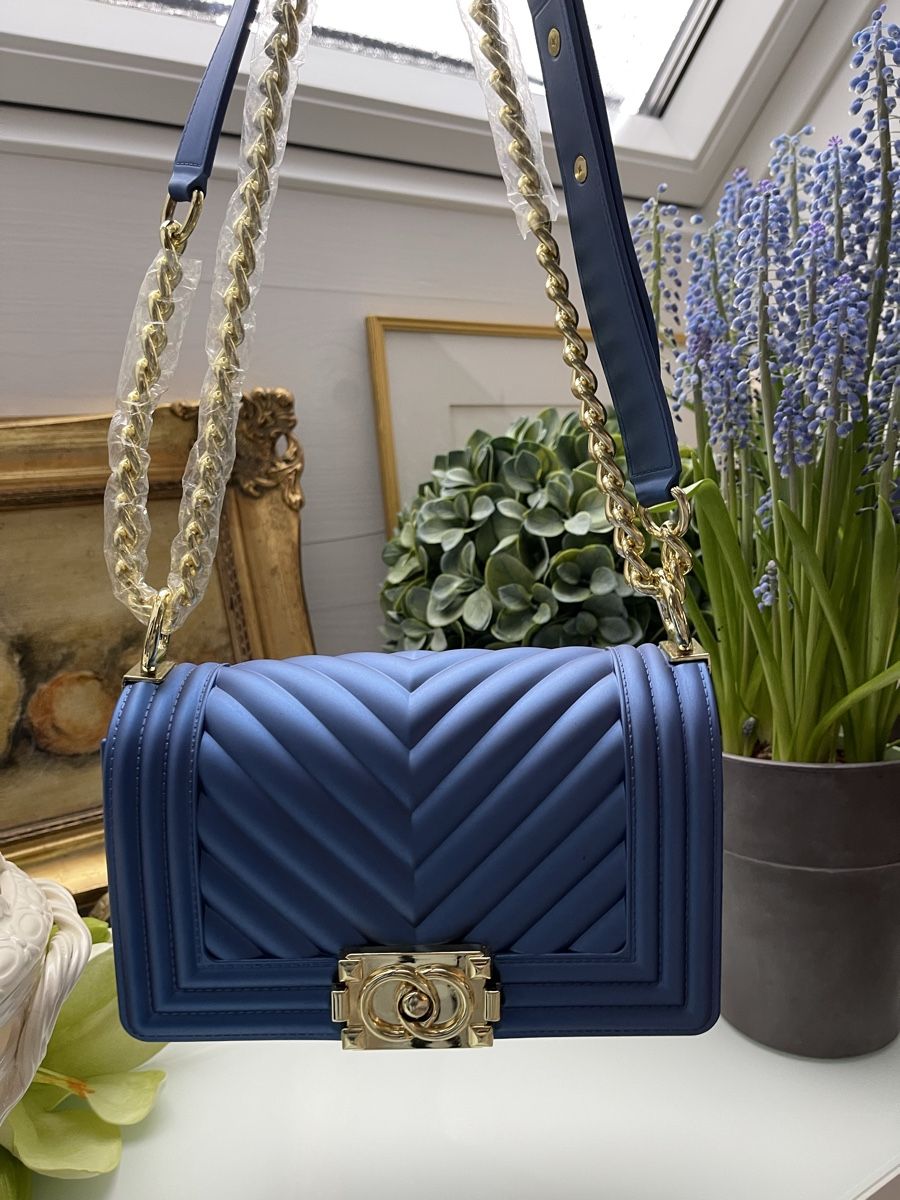 Borse da donna: Wunderschöne Tasche – Blau – Nuovo (secondo la descrizione) da Winkel venduto da Glamour-Style