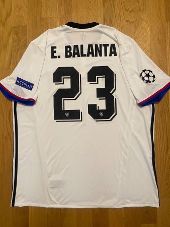 ORIGINAL FC BASEL # 23 E. BALANTA TRIKOT 2017/18 FCB XXL