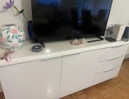 Sideboard weiss H 75cm B 160cm T 39cm guter Zustand