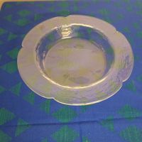 Glasschale / Schüssel von Glasi Hergiswil, 31cm Durchmesser