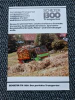 Original Prospekt Schilter 1300 Transporter