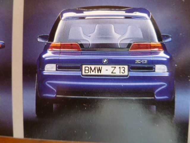 BMW Documenti: BMW Z13 Prospekt 1993 – Usato da Zofingen venduto da sosalinos01 7