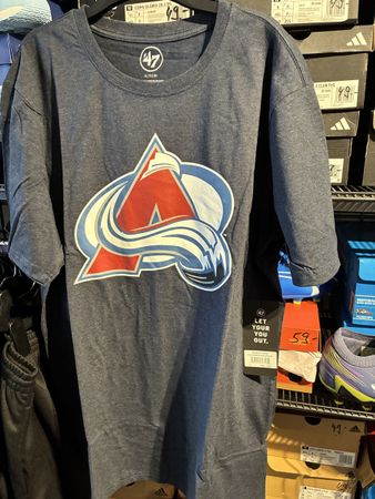 47 Brand T-Shirt Colorado Avalanche blau Grösse XL