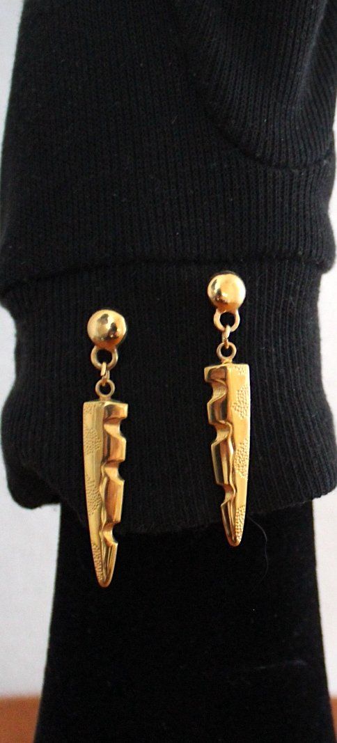 Orecchini pendenti & Orecchini a lobo: Neu, Ohrhänger Modeschmuck, Länge ca. 4.3 cm – Usato da Locarno venduto da madame-tus-sauds 3