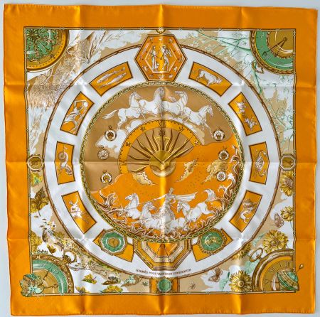 Foulard HERMES-Paris "Vacheron Constantin” Ed. Spéciale 2002