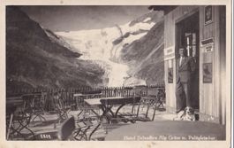 Alp Grüm Hotel Belvedere mit Palügletscher