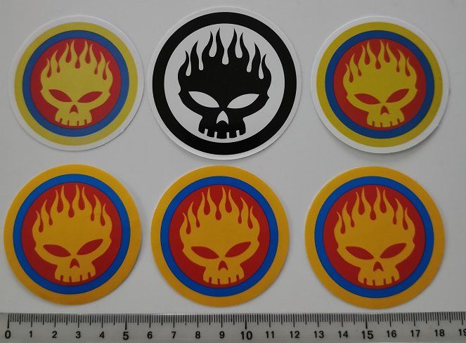 The Offspring - 6 Aufkleber (Neu (gemäss Beschreibung)) in Wilen b ...