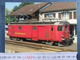 BAHN SCHWEIZ SOB GEPÄCKTRIEBWAGEN De4/4(EX SBB RFe4/4) AK