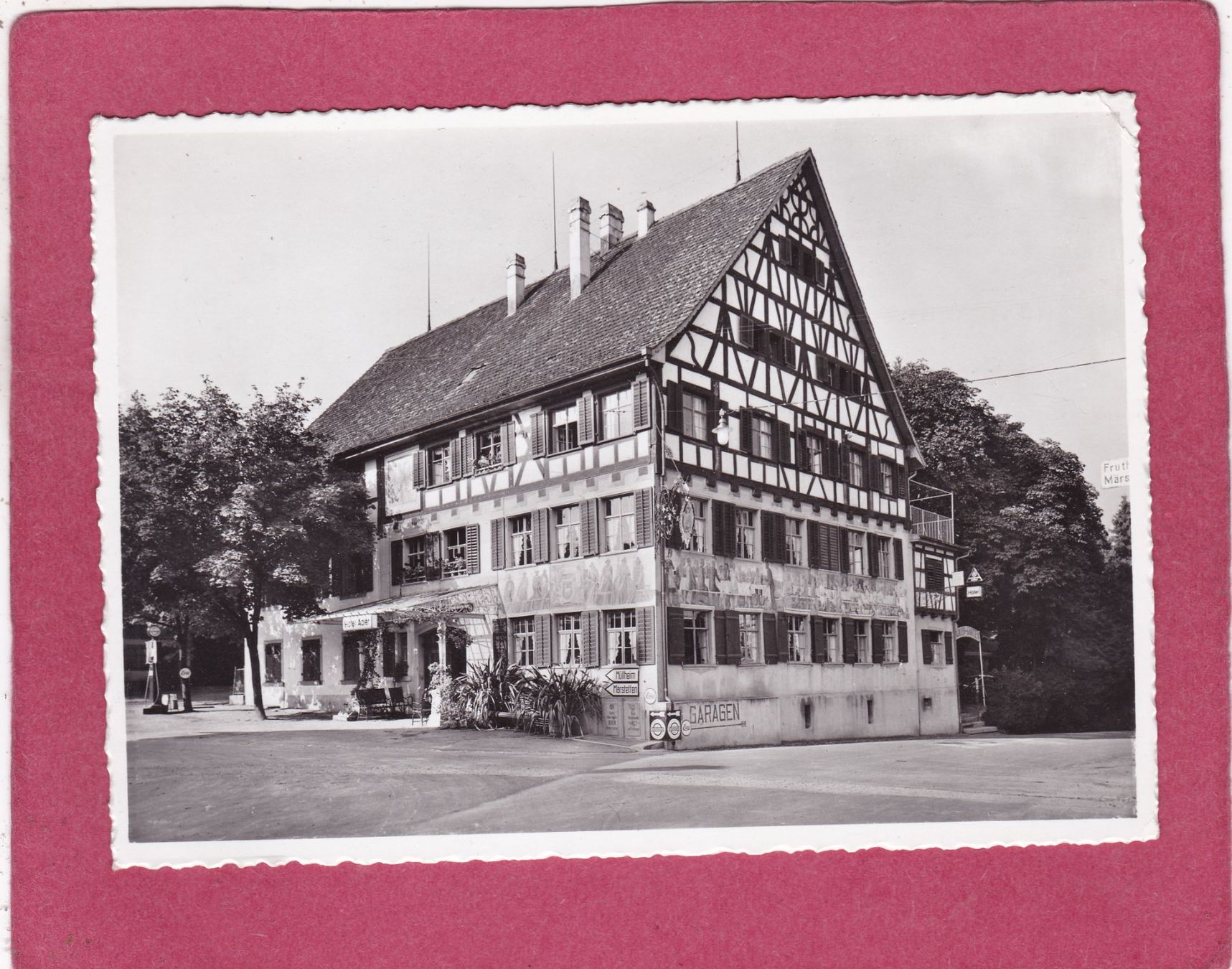 Ansichtskarten: Ermatingen Hotel Adler – Gebraucht aus Herisau von Lisegrat2008